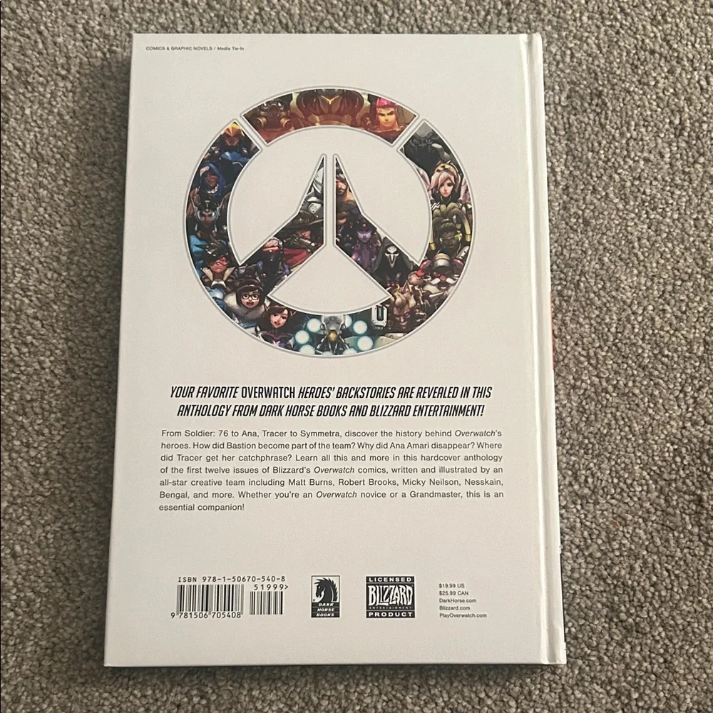 Overwatch Anthology Volume 1 Hardcover